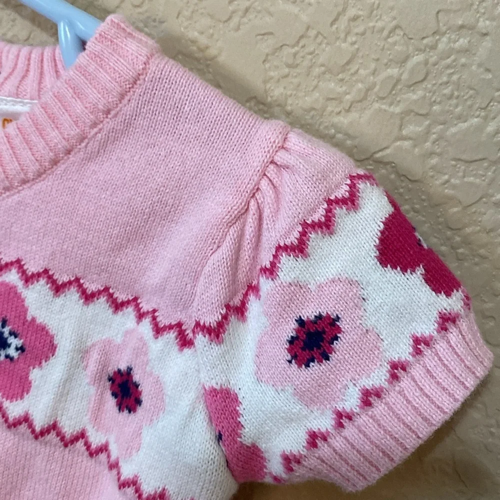 Baby Girls Gymboree Knit Cotton Dress Size 12-18M B4A - Picture 2 of 8